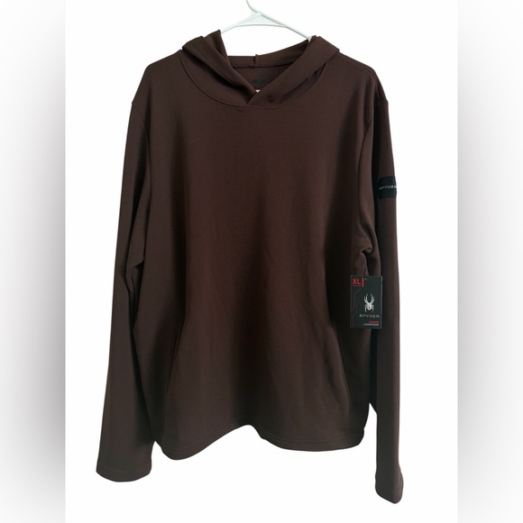 Spyder Other - Spyder Men's Dark Brown Loungewear Hoodie